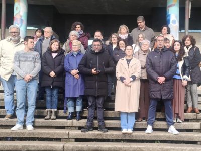 Silencio en Moaña y Bueu por las víctimas de Córdoba
