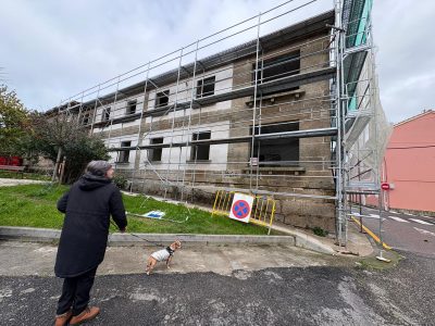 La obras en los pisos de Nazaret están paradas desde diciembre 