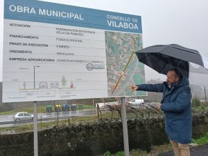 A humanización da Carretera Vella de Paredes bota a andar cun investimento de 400.000 euros
