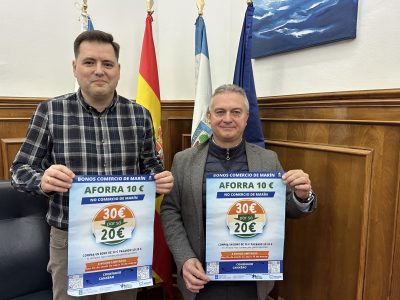 Marín activa la campaña de «Bonos Comercio» para incentivar as compras no comercio local