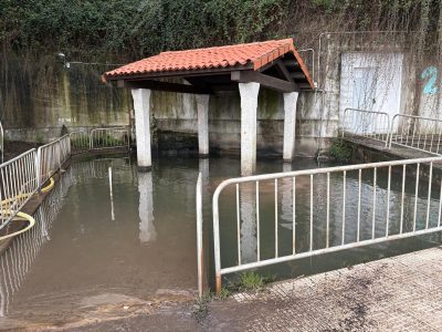 La Diputación niega que la inundación de A Regueira sea provocada por las obras en la EP-002