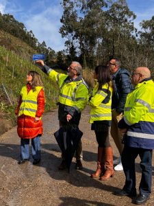 La Xunta levantará un muro bajo el talud que se deslizó en Xalde