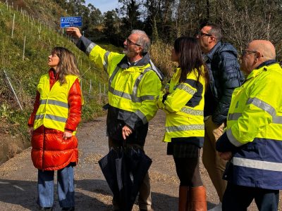 La Xunta levantará un muro bajo el talud que se deslizó en Xalde