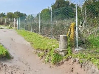 Vallan los accesos a la Lagoa da Congorza
