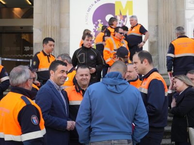 Protección Civil de Cangas recibe más de 4.000 euros de la Diputación