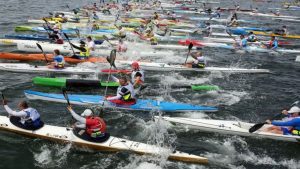 Vilaboa convértese esta fin de semana a capital española de Kayak de Mar