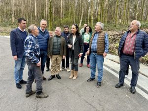 Pastoriza estrea novo pavimento e mellora a seguridade viaria de toda a zona