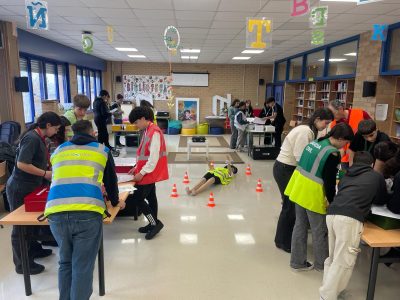 Educación vial no Mestre Landín de Marín
