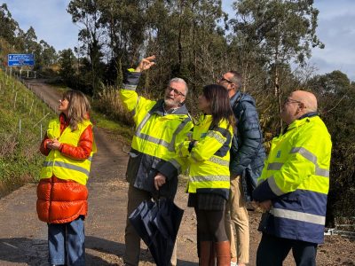 La Xunta comenzará a reponer el terraplén en Xalde a finales de marzo