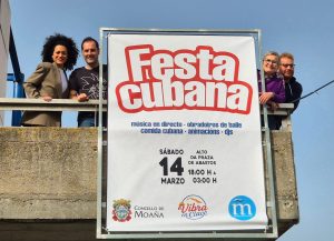 Fiesta Cubana en Moaña el 14 de marzo con música, baile y gastronomía caribeña