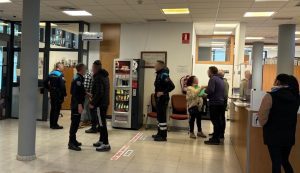 Agresión verbal en el Concello de Moaña