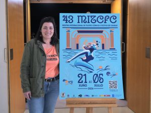 Yaiza Santomé crea el cartel de la 43º Mostra de Teatro de Cangas
