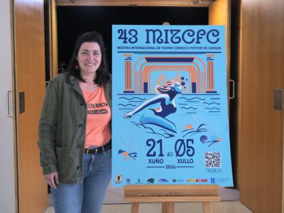 Yaiza Santomé crea el cartel de la 43º Mostra de Teatro de Cangas