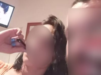 La pareja exhibe cómo se droga en la casa de Meira