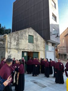 El velatorio del Cuerpo Santo es el epílogo de la Semana Santa de Cangas