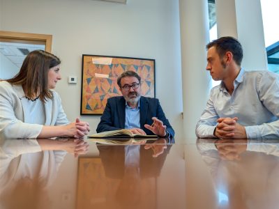 Kevin González hace un llamamiento a los jóvenes de Moaña para reactivar el Consello da Mocidade