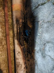 El okupa de Moaña, implicado en un conato de incendio junto a la gasolinera de Concepción Arenal