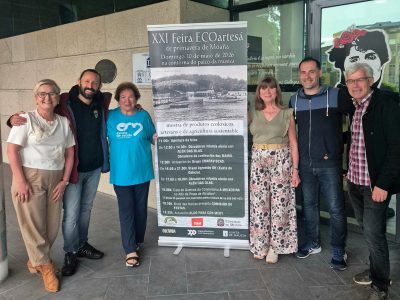 Feira Ecoartesá de primavera el 10 de mayo en el palco de la música