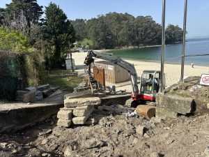 A Praia de Mogor será 100% accesible para persoas con mobilidade reducida este verán