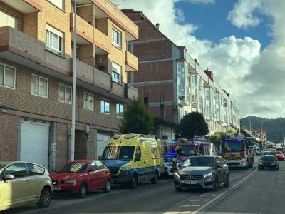 Rescatan a un vecino de Bueu que llevaba dos días inmovilizado en su vivienda por un accidente doméstico