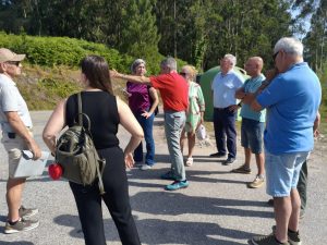 AV recoge quejas de los vecinos del vial Herbello-A Magdalena por la mala ejecución de las obras