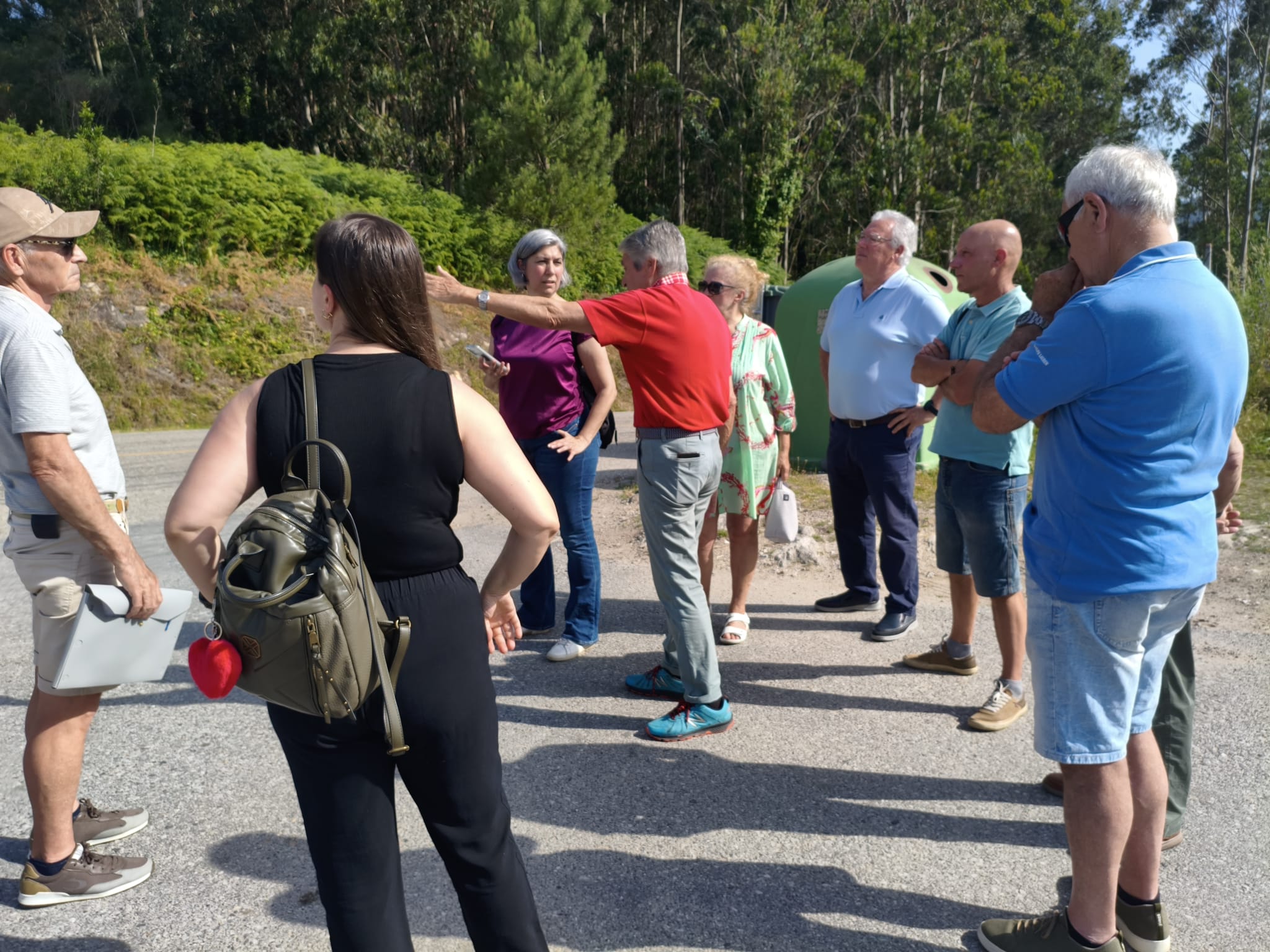 AV recoge quejas de los vecinos del vial Herbello-A Magdalena por la mala ejecución de las obras