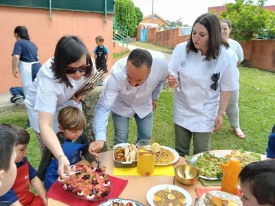 A aula de Pousada, epicentro do PousaChef cunha competición de alto nivel culinario