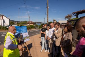 Bueu tendrá una nueva senda para pasear y pedalear junto a la PO-551