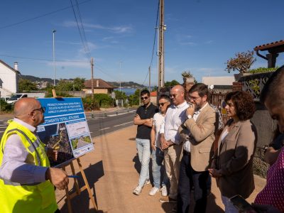 Bueu tendrá una nueva senda para pasear y pedalear junto a la PO-551