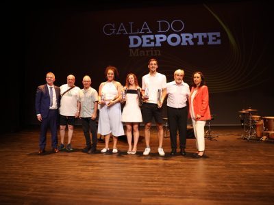 Marín volta a vibrar coa Gala do Deporte: unha noite de homenaxe ao talento e aos valores no Auditorio