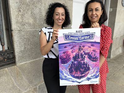 Marín presenta a imaxe e a programación completa do Carme: festas, concertos, tradición e cultura