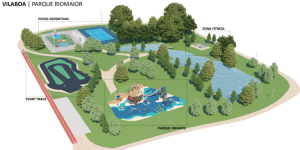 Tres empresas optan á execución do futuro parque de Riomaior, cun investimento de 1,15 millóns de euros