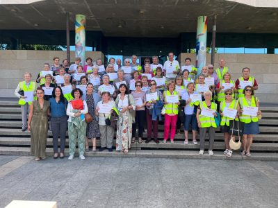 Moaña clausura una nueva edición de Mareas de Coñecemento y entrega los diplomas a las personas participantes