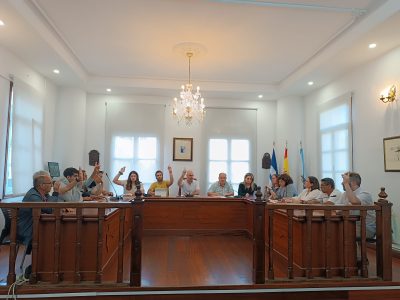 O Pleno de Bueu aproba o convenio coa AXI para mellorar a rúa Pazos Fontenla