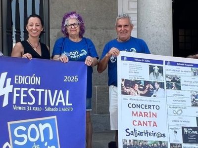 Marín converterase esta fin de semana nun gran escenario ao aire libre coa XIV edición do Son de Marín