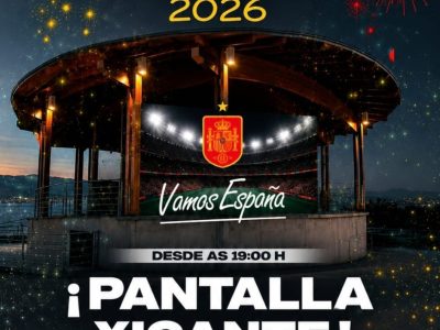 Moaña instalará una pantalla gigante para seguir la final del Mundial 2026