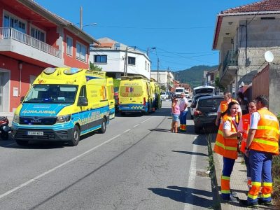 Muere una vecina de Moaña en plena calle tras sufrir un infarto