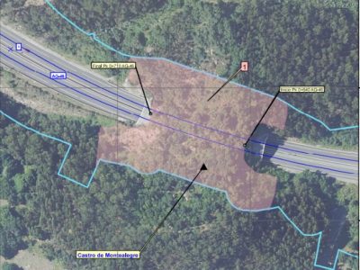 Los terrenos sobre el túnel de Montealegre ya son de Moaña