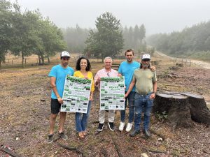 Cerca de 90 cabalos xuntaranse na Rapa das Bestas do Monte Gagán esta fin de semana