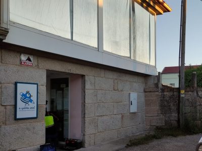 Las humedades de la Galiña Azul se acabarán este mes de agosto