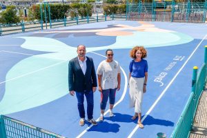 Turismo de Galicia destaca en Cangas la unión entre arte urbano, deporte y promoción turística a través del Pirulí Fest