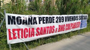 La vivienda aviva la guerra política en Moaña