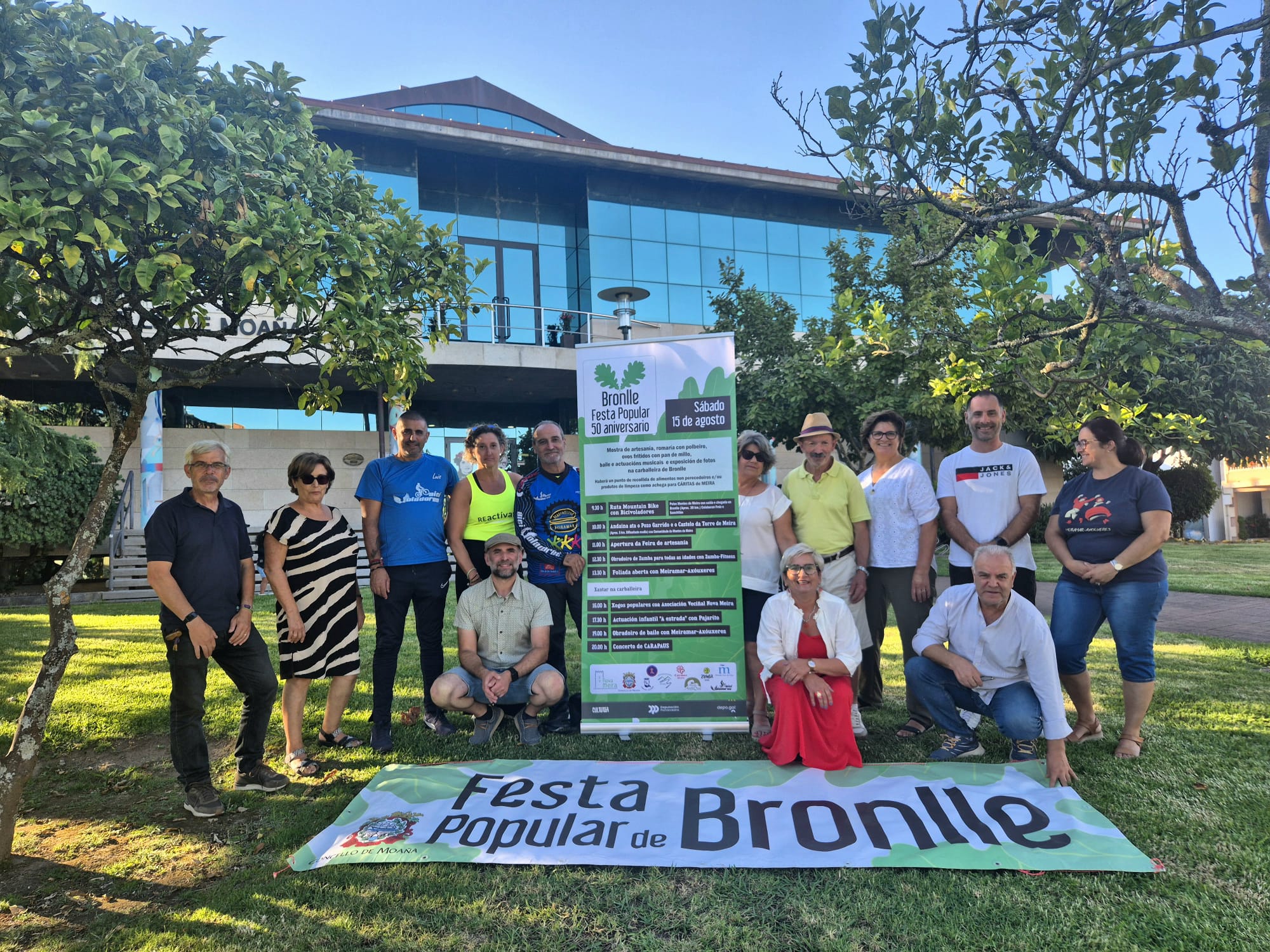 Bronlle celebra o seu 50 aniversario coa sua festa popular o vindeiro sábado 15 de agosto