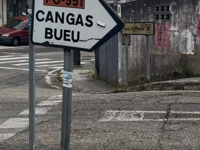 La Policía Local localiza al vecino de Moaña que huyó tras impactar en el Portal do Almacén