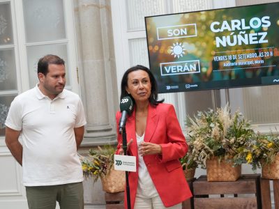 Marín acogerá el 18 de septiembre un concierto de Carlos Núñez