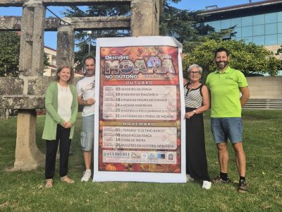 Moaña propone rutas guiadas gratuitas para descubrir el municipio en otoño