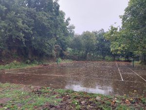 Moaña arreglará la pista deportiva de Broullón para uso vecinal