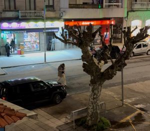 Detenido un hombre en Moaña por agredir a agentes de la Policía Local durante una discusión