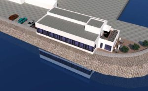 Aldán proyecta un restaurante con terraza sobre el mar y una nueva cantina para los marineros
